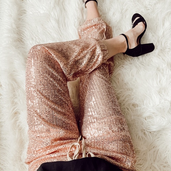 Sequin Pants - Picture 1 of 3